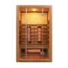 1-2 person indoor dry wooden infrared sauna room - Image 3